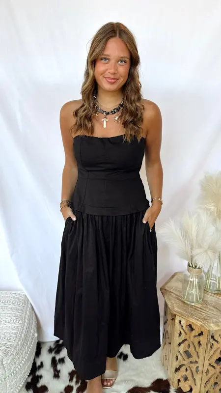 The Saturday Night Dress - Black