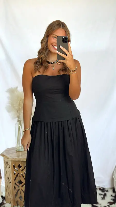 The Saturday Night Dress - Black